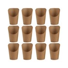  50 Pcs Kraftpapiertüten Pommestüten Kleine Snackbeutel Pommesehalter