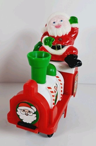 Turn Over Choo Choo Christmas Train New Bright Toy-Tested Works-Read Description - Picture 18 of 20