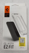 Spigen GLAS.tR EZFit Sensor Protected for iPhone 15 Screen Protector AGL06903