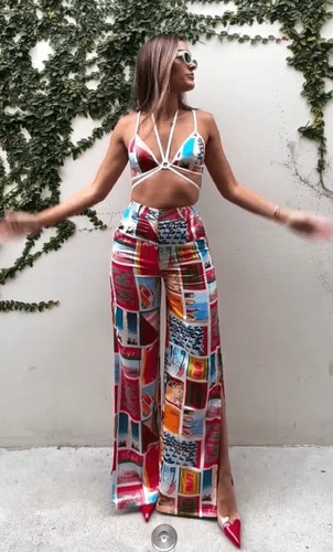 Pantalón Eliya the Label Palermo talla XS - Imagen 1 de 9