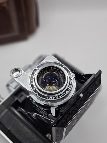 Zeiss Ikon Super Ikonta 533/16 analoge Klappkamera mit Tessar 2,8/80mm Objektiv - Bild 3 von 7