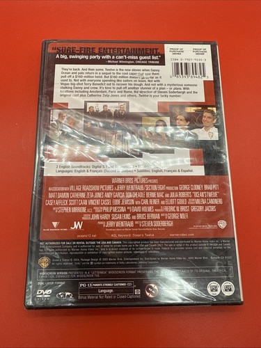 Ocean's Twelve (DVD, 2004) - Picture 5 of 5