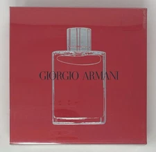 Giorgio Armani Men's Acqua Di Gio Fragrance Gift Set Red Box Open Box READ