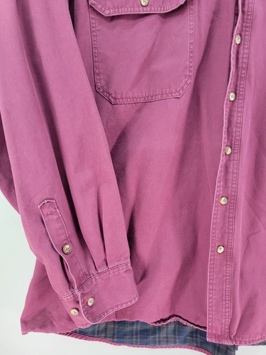 Cabela's Hemdjacke mit Knopfleiste Shacket Herren 4XLT Tall Langarm Flanell - Bild 4 von 10