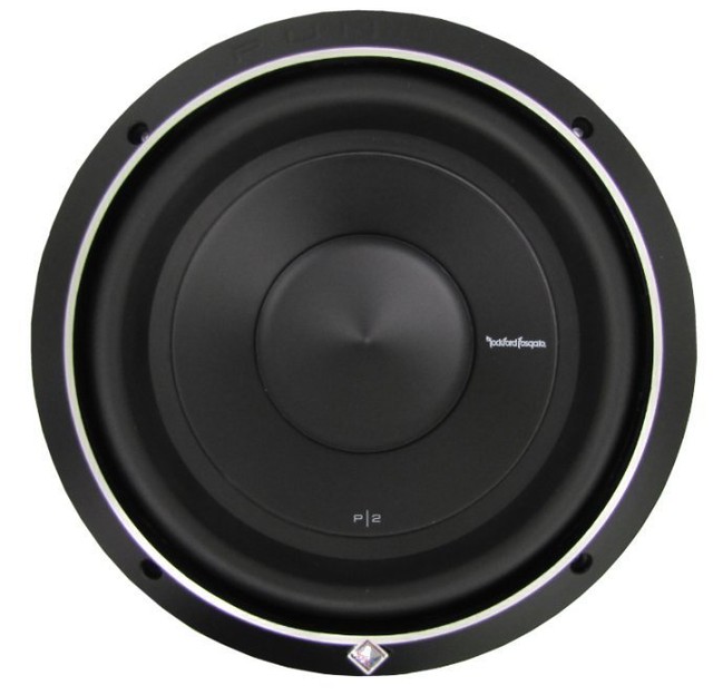 Rockford Fosgate P2D410 10 600 Watt Dual DVC Punch Subwoofer Rockford Fosgate P2D410 10 600 Watt Dual DVC Punch Subwoofer