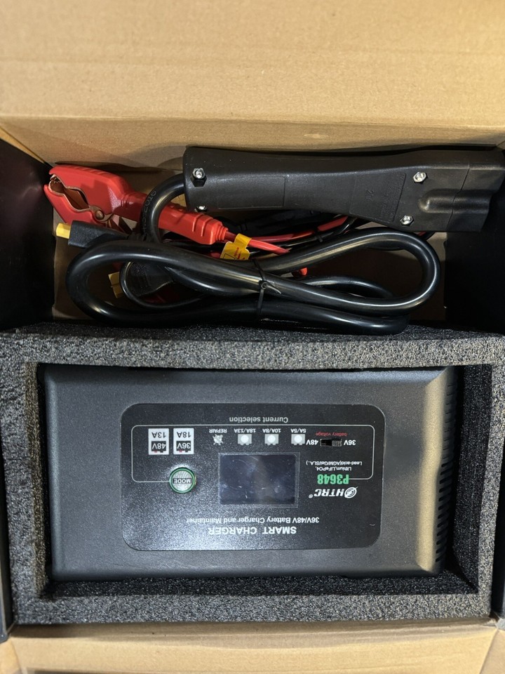 HTRC P3648 36V/48V Smart Charger Battery Charger Maintainer NOT