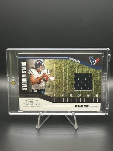 Camisetas Donruss Classics Stadium Stars 2005 #SS-14 40 yardas David Carr #136/150 - Imagen 2 de 4