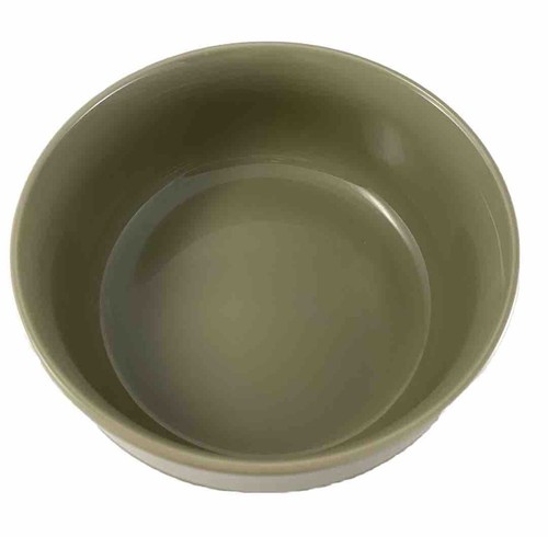 Crate & Barrel By Aaron Probyn Hue Taupe Hand Glazed Cereal Bowl 6" - Picture 2 of 7