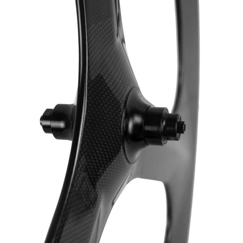 Carbon Faser Radsatz Felge Tiefe 70mm Tri Speichen Trumpf Rennrad Räder 700C - Bild 3 von 15