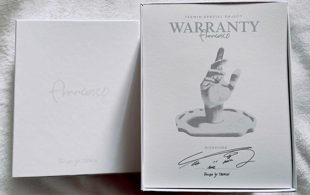 SHINee TAEMIN HAND Object Set Ring Polaroid Photocard Accessory