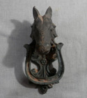 Horseshoe Stallion Foundry Cast Iron Horse Door Knocker