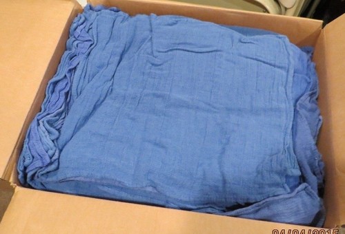 6pc Pre-washed HUCK TOWELS GLASS CLEAN JANITORIAL LINTLESS FREE SURGICAL DETAIL - Picture 9 of 13