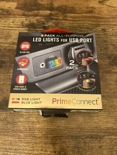 2 Pack ALL-Purpose LED Lights For USB Port