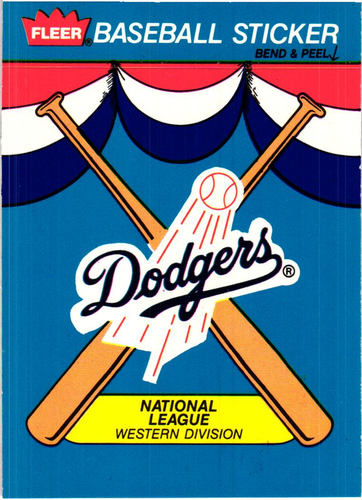 1987-1991 Fleer Baseball Team Logo Stickers / U Pick Your Cards / Buy4+ Save50% - Picture 117 of 221