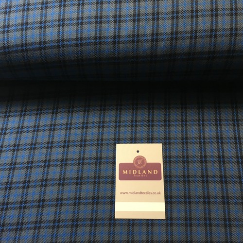Tartan Fabric Poly Viscose - 59" (150cm) Wide - per mtr M190 Mtex - Picture 34 of 126