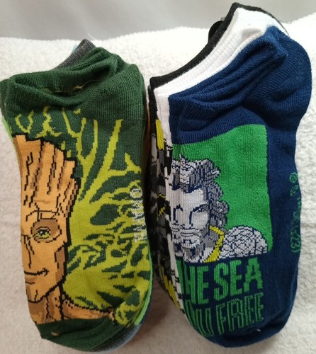 Boys 12 Pair Sz L (3-9) 6 Guardians Of The Galaxy, 6 Justice League - Picture 5 of 10