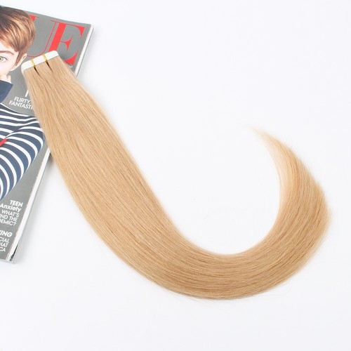 Cinta invisible en extensiones de cabello cabello cabello humano adhesivo trama piel sal rusa - Imagen 59 de 134