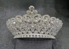 Bridal Crystals Wedding tiara Crowns Queen Princess Prom