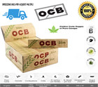 CARTES OCB ORGANIC KING SIZE SLIM EN CHANVRE BIOLOGIQUE BOITE 50 LIVRES