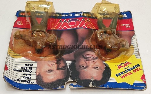 WCW TAG TEAM RON SIMMONS BUTCH REED GALOOB VINTAGE 1990 NEW IN BOX WRESTILNG - Picture 6 of 8