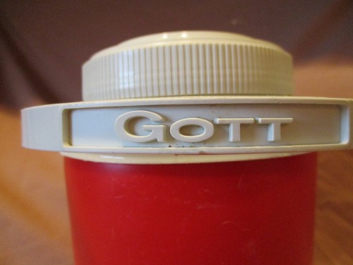 Vintage Pizza Hut advertising Gott insulated half gallon water jug cooler 1980's - Bild 7 von 14