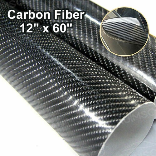 Dash Warp Interior Dashboard Carbon Fiber Vinyl Stickers Air Realease Bubble US - Picture 18 of 24