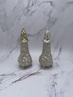 Stieff Sterling Silver “Rose” pair of Salt & Pepper Shakers #12-13 4 Troy Oz!