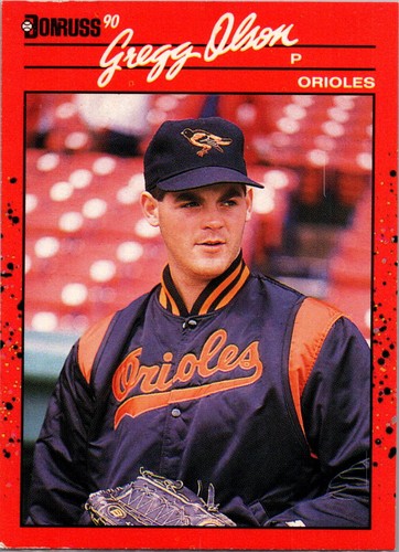 Gregg Olsen Lot of 11 Baseball Cards 90-91 Baltimore Orioles Pitcher Asst Brands - Bild 9 von 22