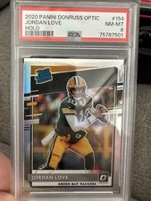 2020 Donruss Optic Jordan Love Holo Rookie PSA