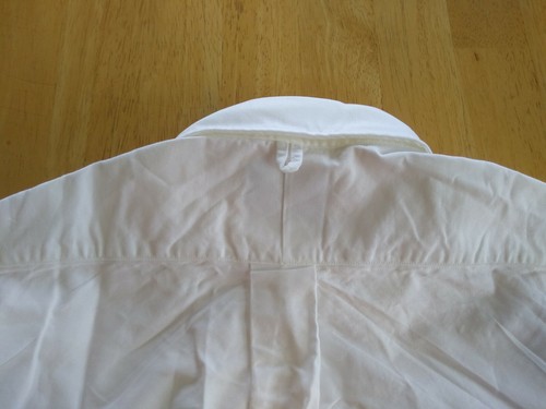 NWOT Brooks Brothers Black Fleece White Button Down Short Sleeve BB00 MSRP $225 - Picture 4 of 7