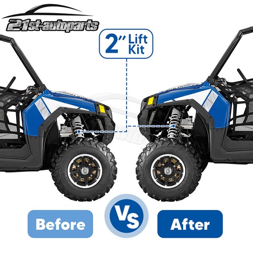 Kit de elevación completa delantera y trasera UTV 2" soporte de montaje en suspensión para Polaris RZR 800 - Imagen 2 de 6
