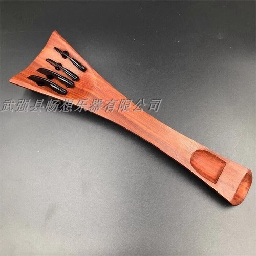High Quality Rosewood Cello Tailpiece and Pegs With Finetuner Tail gut - Picture 6 of 9