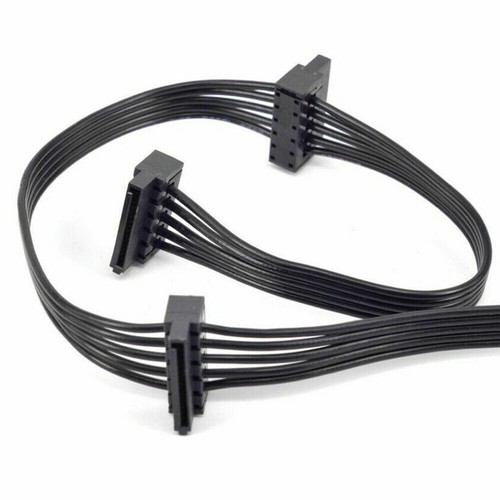 5Pin to 3 SATA Power Supply Cable Cooler Master VSM750 VSM650 VSM550 Modular 70C - Picture 2 of 4