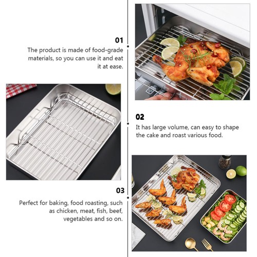 Plateau À Pâtisserie Avec Rack En Maille Plaque De Cuisson vendu Cuisine