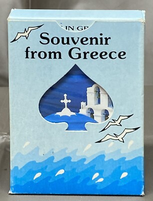 Vintage Souvenir From Greece Playing Cards
