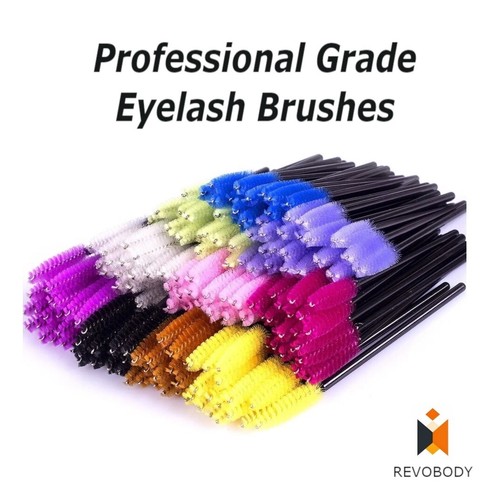 Varitas de rímel desechables cepillos de pestañas extensión de pestañas aplicador de carrete - Imagen 1 de 13