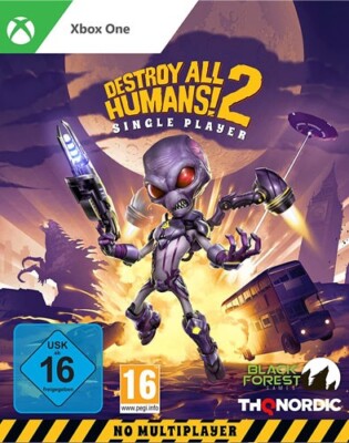 Destroy All Humans! 2 Single Player Microsoft Xbox One Videospiel NEU OVP