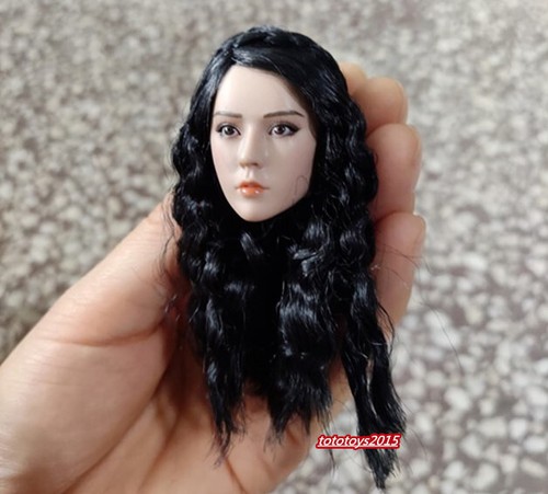 1/6 Amazon GirL Black Hair Head Sculpt Fit 12" PH TBL Female Action Figure Body - Bild 10 von 18