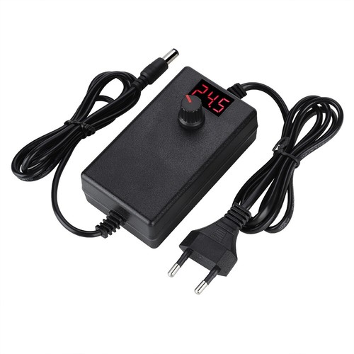 Adjustable Power Supply Adapter Transformer 100-240V to 1-36V w/ LED Display SLS - Picture 32 of 43