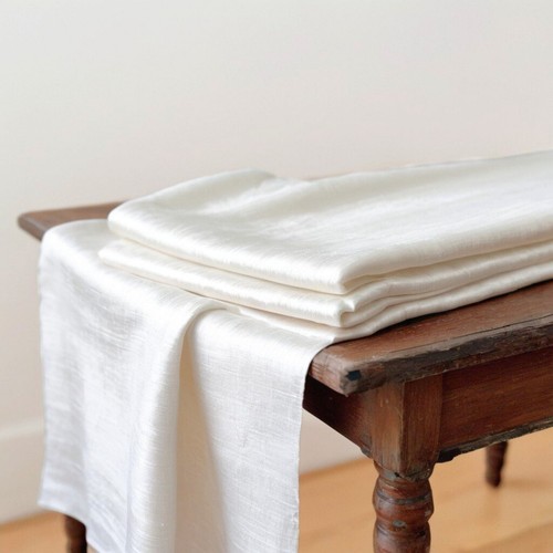Mulberry Raw Silk Fabric by the yard, 45" inches wide, 180 GSM
