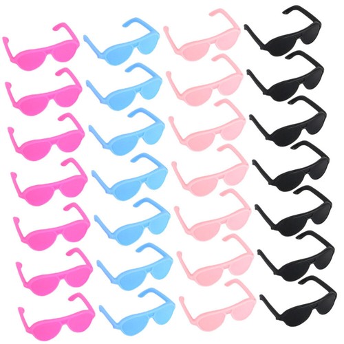 100 Pcs Mini Glasses Doll Toy Sunglasses Accessory Miniature Child