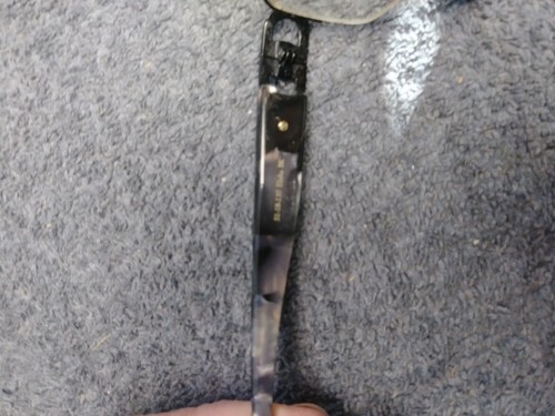 Dana Buchman Eyeglass Frames 51-18-130mm Elisha BK Used (NEED NEW LENS) - Picture 3 of 4