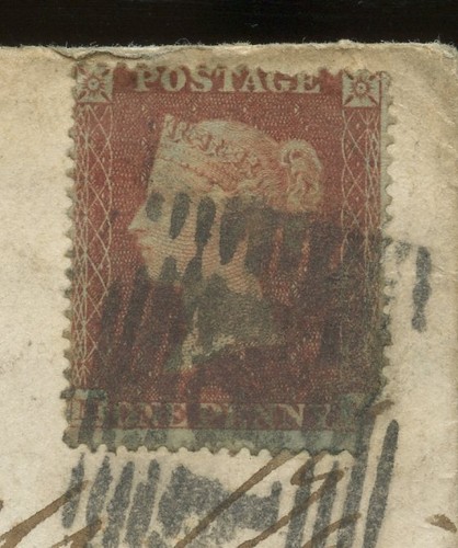 GB QV PENNY REDS SCOTLAND POSTMARKS on COVER ..PRICED SINGLY - Picture 78 of 79