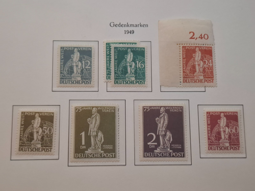 Berlin Sammlung 1948 - 1990 postfrisch in KaBe Vordruck mit Block 1 II komplett - Bild 7 von 20