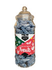 Fizzy Jelly Blue Babies Vegan Christmas Treats 650gm Novelty Jars