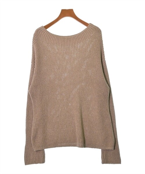 ニット/セーター AP STUDIO -  AP STUDIO Cut Off Neck Sweater AP STUDIO Knitwear/Sweater Beige F 2200363873220 | eBay