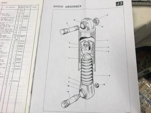 FV430 Series (FV432, FV434) - FRONT SHOCK ABSORBER UPPER MOUNTING BOLT FV538862 - Picture 4 of 6