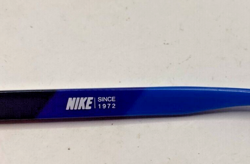 NIKE MONTATURA OCCHIALI DA VISTA SOLO NUOVI 5573 BLU FULL RIM 48-16-130 - Foto 6 di 8