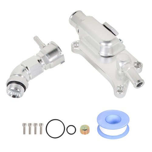 K Series Upper Coolant Housing W Straight Elbow Filler Neck Hose K20Z3 K24 - Picture 4 of 15