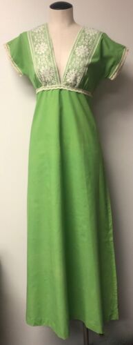 VESTIDO DE FIESTA EVELYN PEARSON DE COLECCIÓN AÑOS 70 SALÓN MAXI SALÓN ANFITRIONA PLAYA PISCINA S-M - Imagen 7 de 14